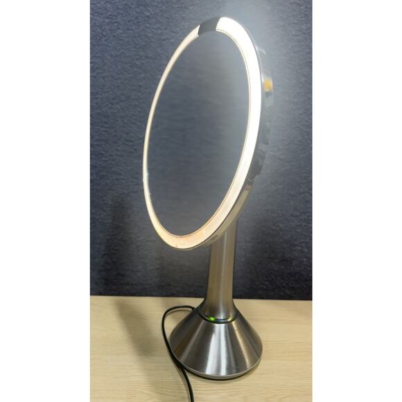 Simplehuman ST3026 8-inch, Sensor-activated Lighted Mirror w/ 5x Magnification - Picture 2 of 16